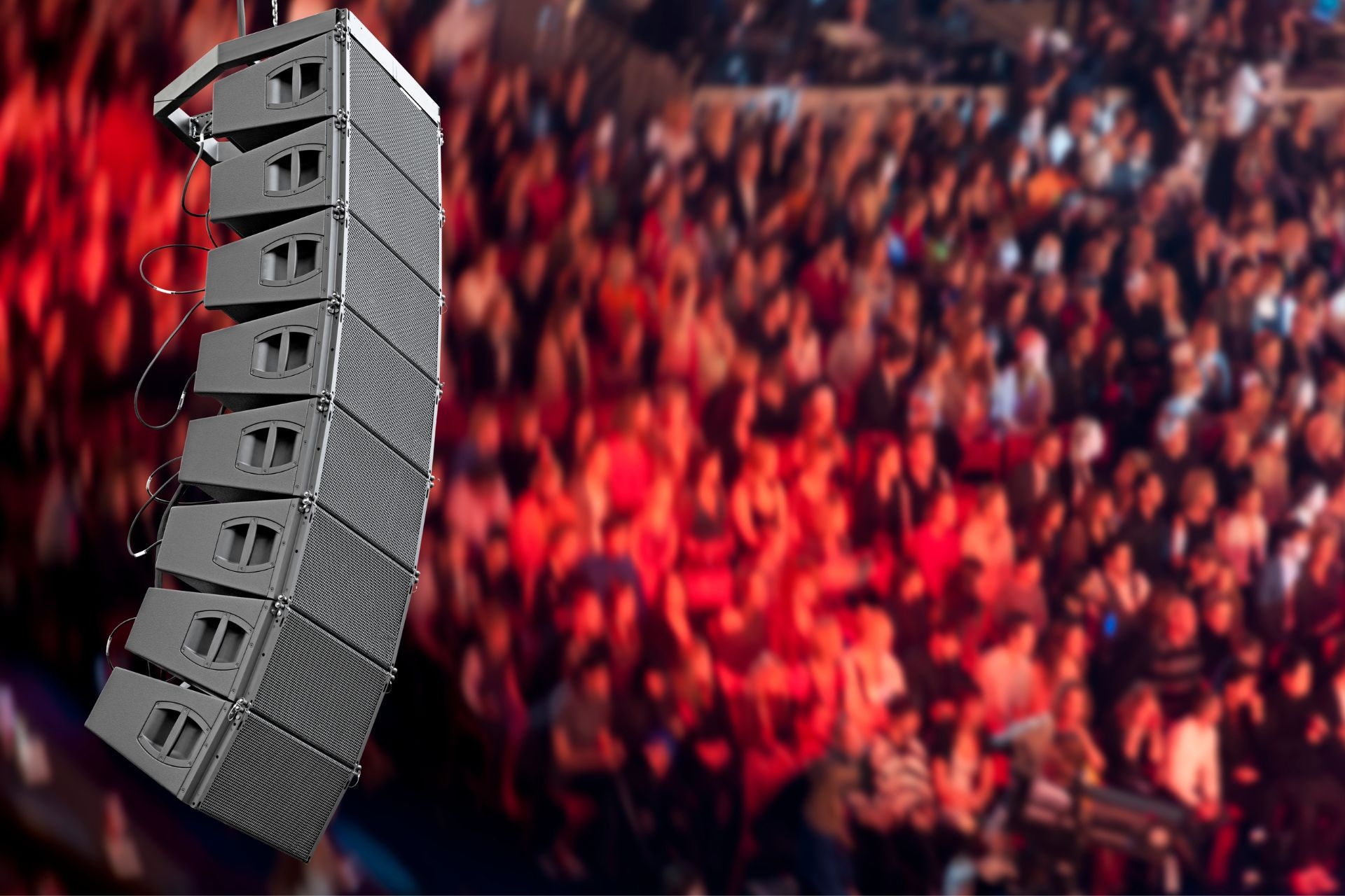 Can a portable PA system be used for outdoor events?